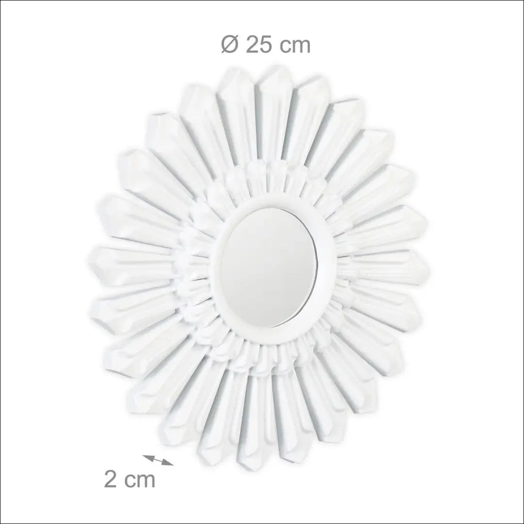 Dekoratyvinių veidrodžių komplektas (3vnt) DI8906 - €17 Save 50% __label:Pristatymas 1-2 d.d., color-balta, interjeras,