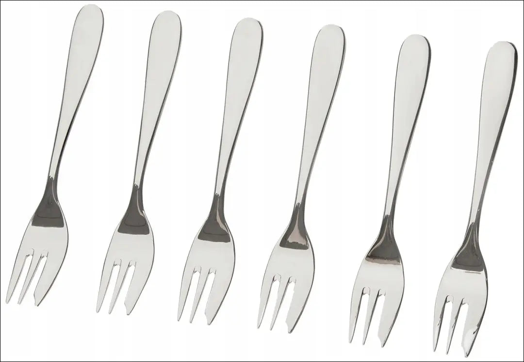 Desertinių šakučių komplektas (6vnt) ’Alessi’ DI10616 - €45 Save 50% 25-50, __label:Pristatymas 1-2 d.d.,