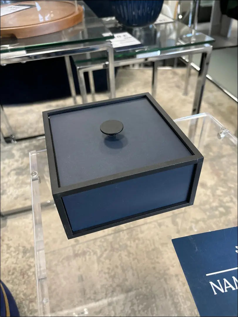 Dėžutė “By Lassen” DI7103 - €34 Save 65% 25-50, __label:Pristatymas 1-2 d.d., color-juoda, color-melyna, dekoracijos