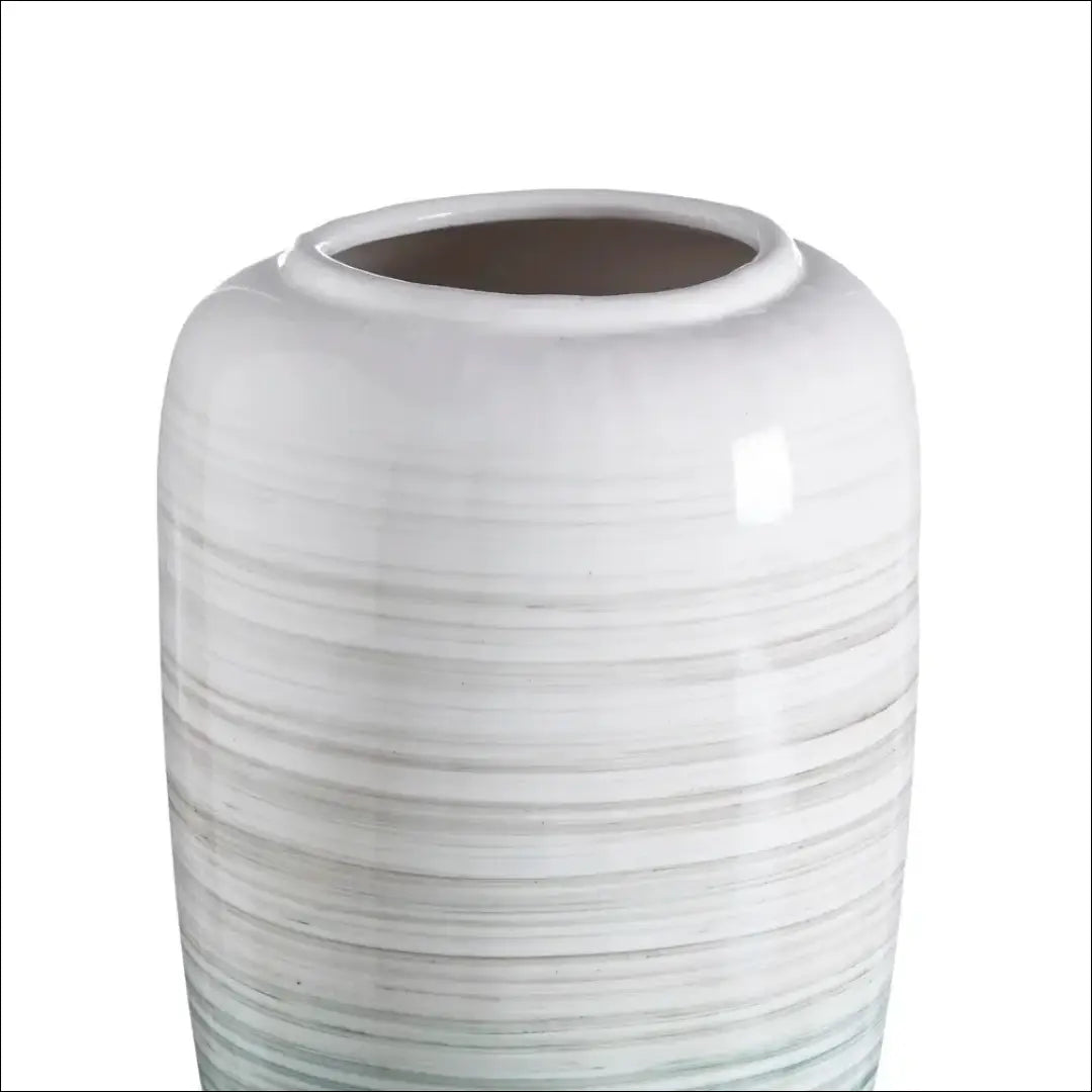 Didelė vaza DI9409 - €79 Save 55% 50-100, __label:Pristatymas 1-2 d.d., color-balta, color-turkis, interjeras €50