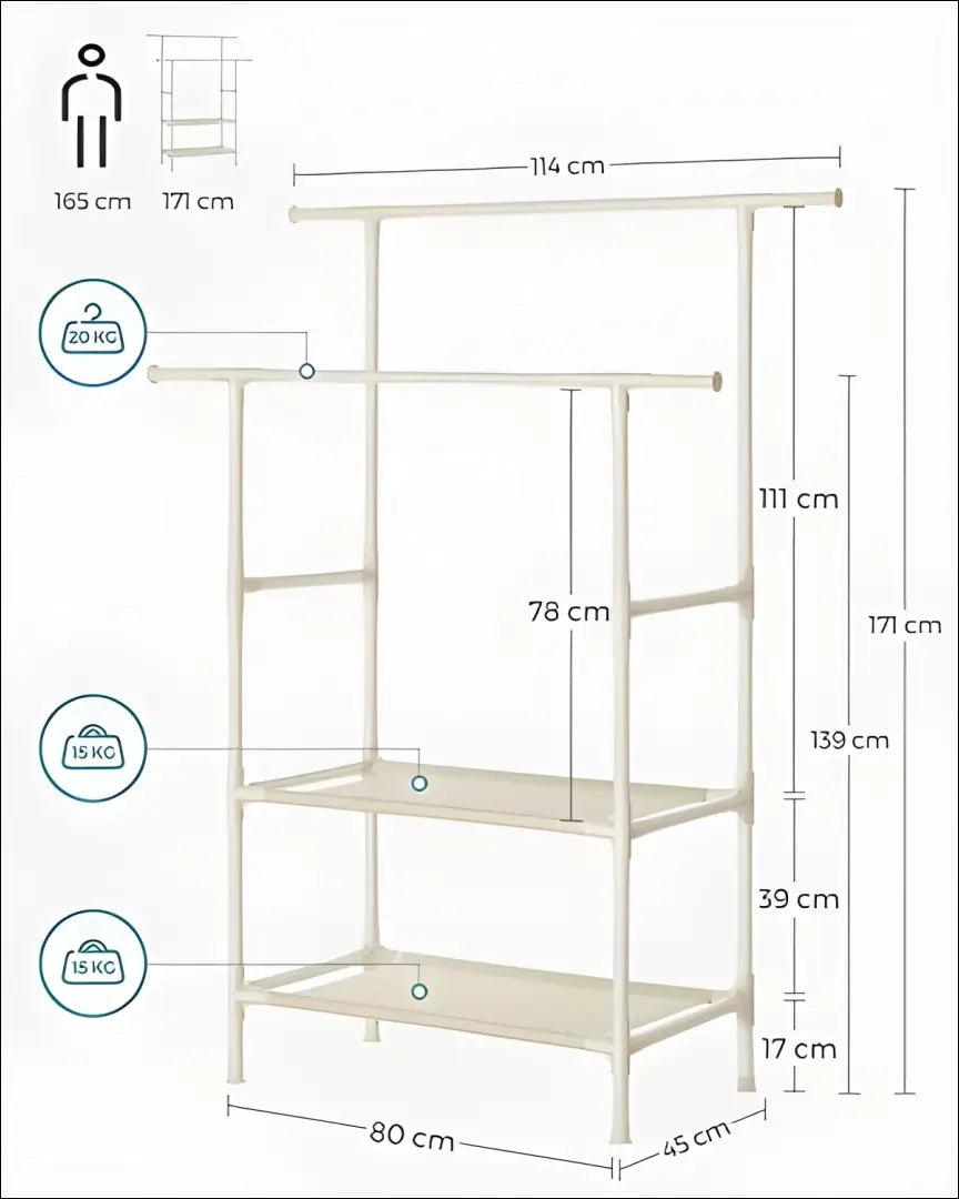 Drabužių kabykla SM264 - €56 Save 40% 50-100, __label:Pristatymas 5-14 d.d., drabuziu-kabykla, notouch30, song