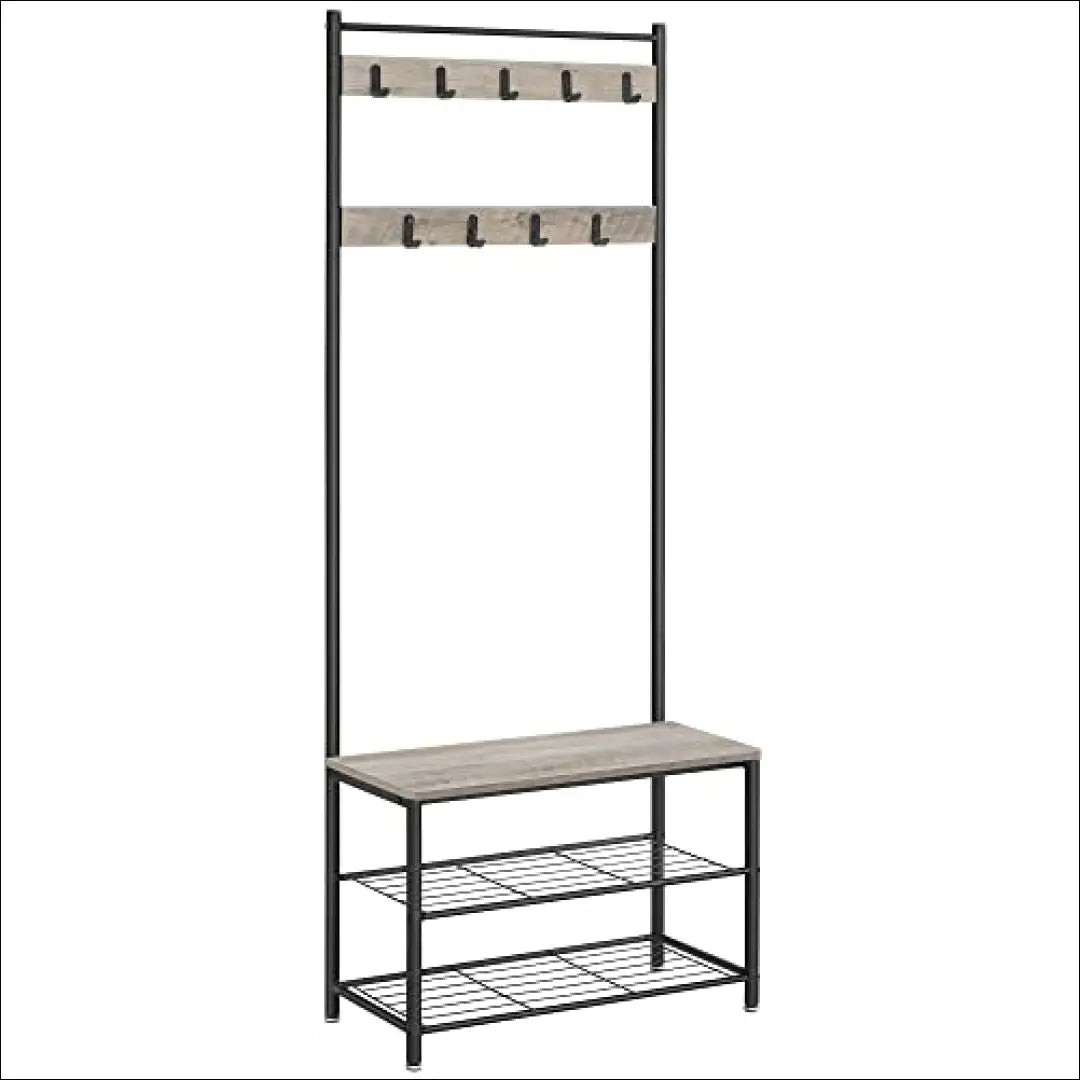 Drabužių kabykla su batų lentynomis SM219 - €90 Save 40% 50-100, __label:Pristatymas 5-14 d.d., drabuziu-kabykla,