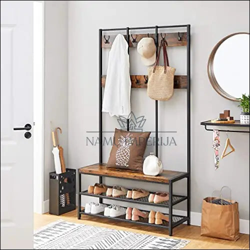Drabužių kabykla su batų lentynomis SM233 - €162 Save 40% 100-200, __label:Pristatymas 5-14 d.d., notouch30, song,