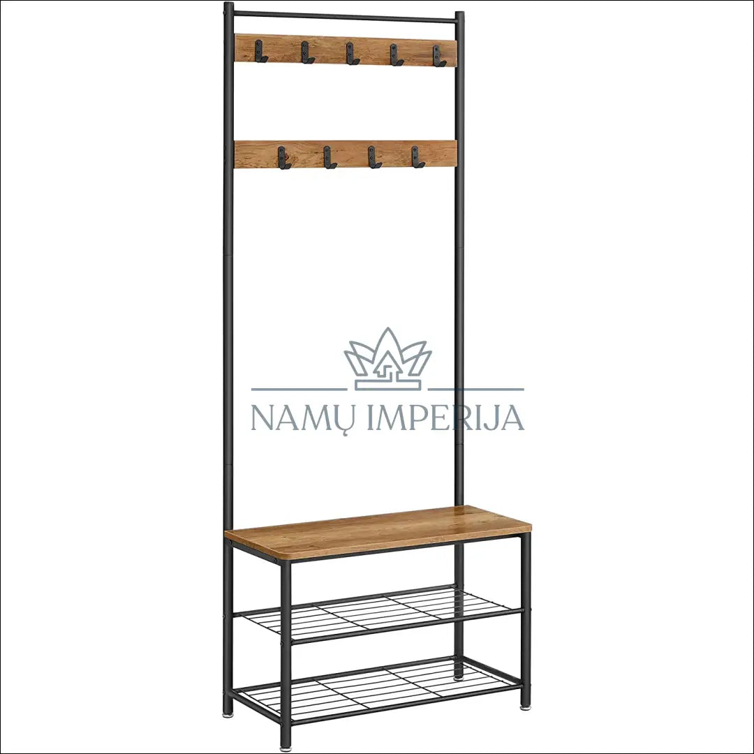Drabužių kabykla su batų lentynomis SM241 - €90 Save 40% 50-100, __label:Pristatymas 5-14 d.d., drabuziu-kabykla,