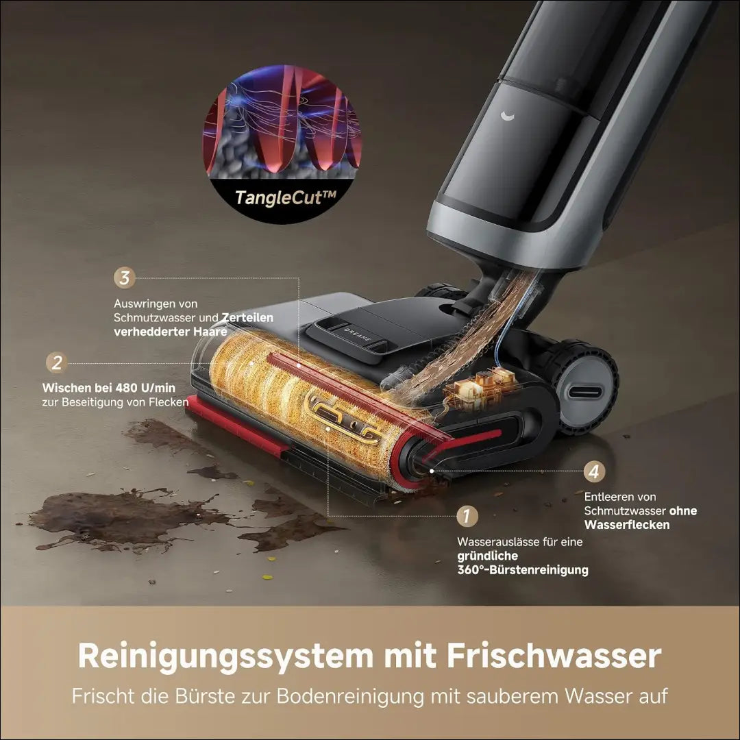 „Dreame H15 Pro Heat“ drėgno ir sauso valymo dulkių siurblys SP330 - €350 Save 50% __label:Pristatymas 1-2 d.d.,
