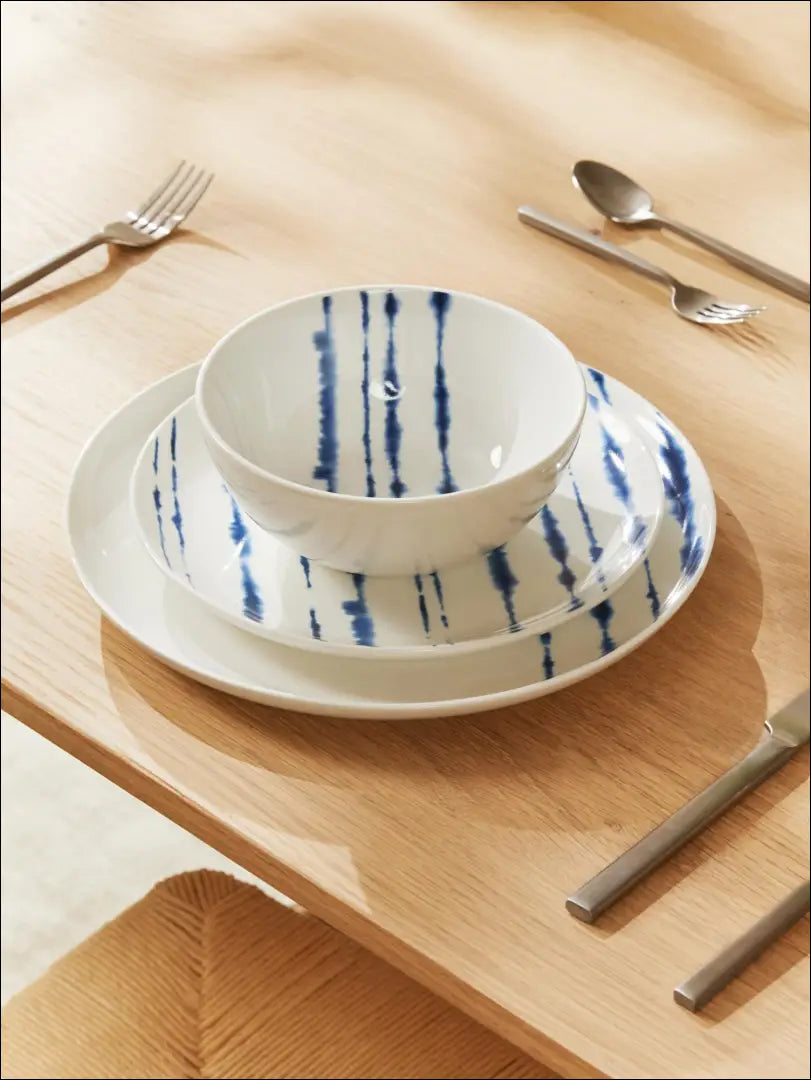 Dubenėlių komplektas (2vnt) DI6091 - €6 Save 70% __label:Pristatymas 1-2 d.d., color-balta, color-melyna, dubeneliai,