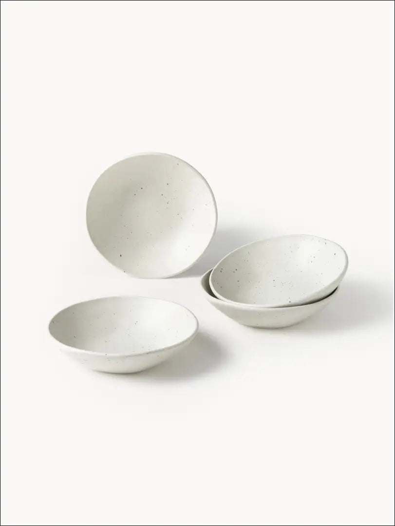 Dubenėlių komplektas (4vnt) DI7085 - €17 Save 65% __label:Pristatymas 1-2 d.d., color-balta, color-kremas, dubeneliai,