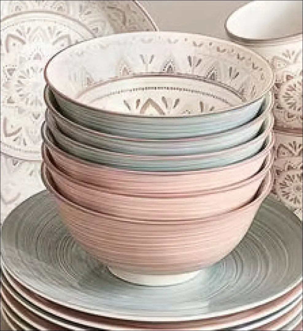 Dubenėlių komplektas (6vnt) DI11498 - €27 Save 50% 25-50, __label:Pristatymas 1-2 d.d., color-balta, color-pilka,