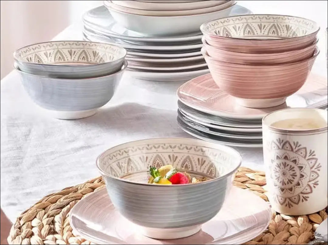 Dubenėlių komplektas (6vnt) DI11498 - €27 Save 50% 25-50, __label:Pristatymas 1-2 d.d., color-balta, color-pilka,