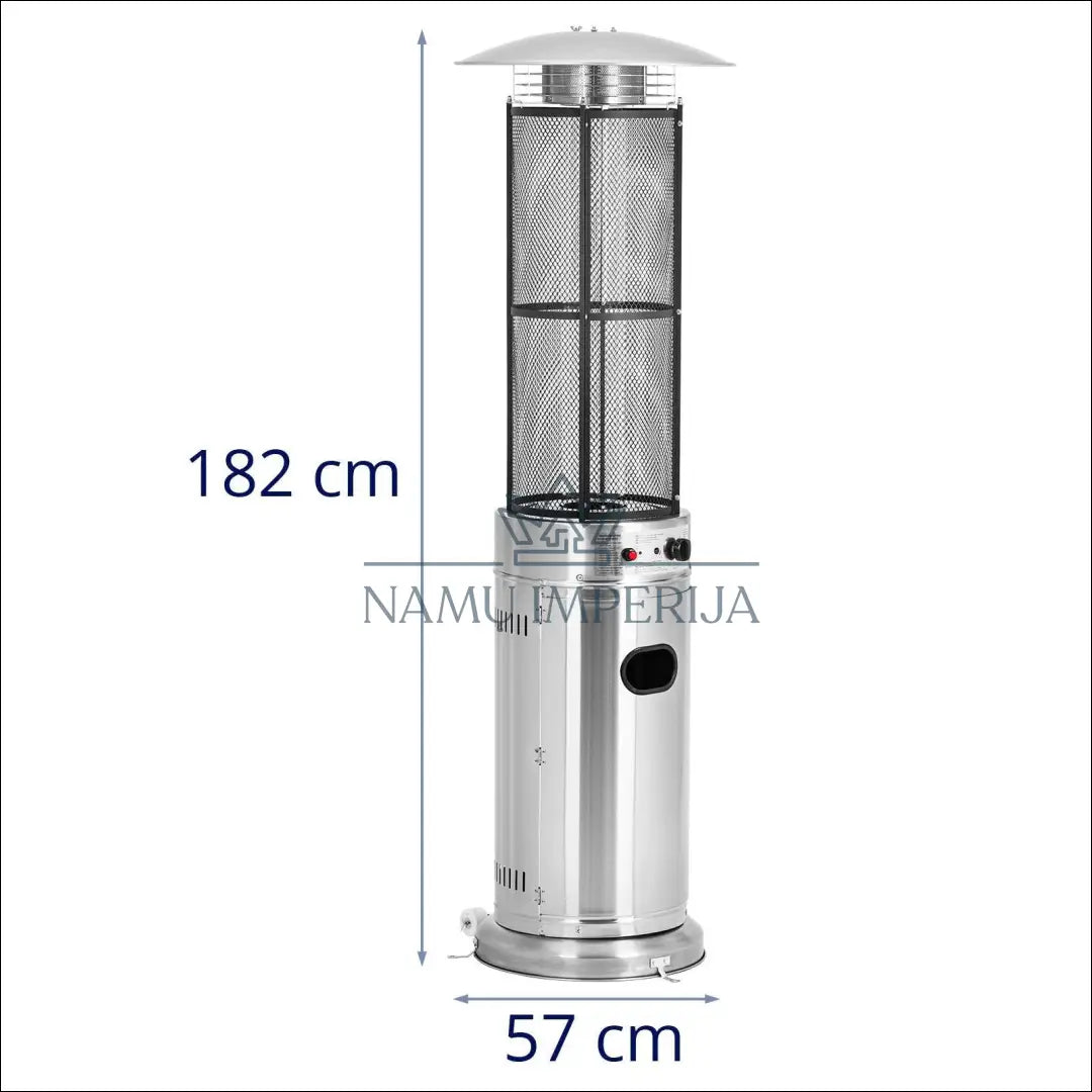 Dujinis terasos šildytuvas LI707 - €215 Save 50% __label:Pristatymas 1-2 d.d., color-sidabrine, kita, lauko baldai,