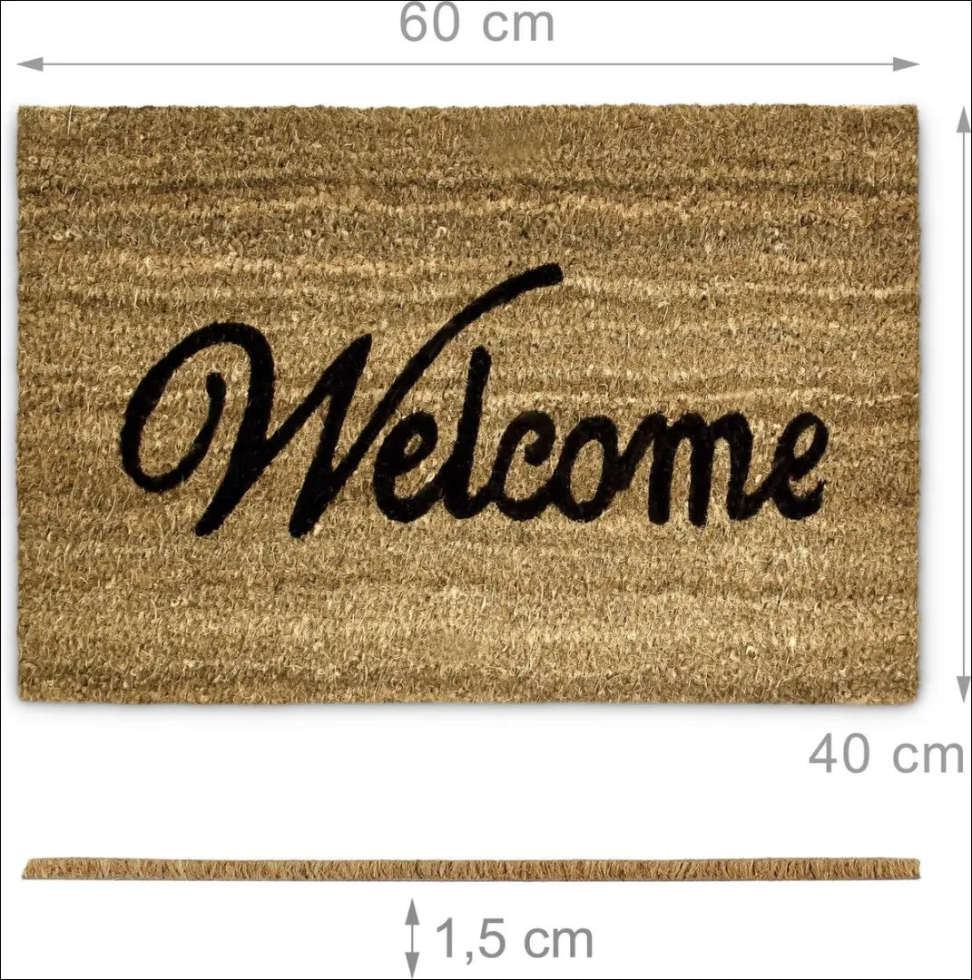 Durų kilimėlis DI9314 - €11 Save 55% __label:Pristatymas 1-2 d.d., color-juoda, color-ruda, kilimai, kita Kilimai Door