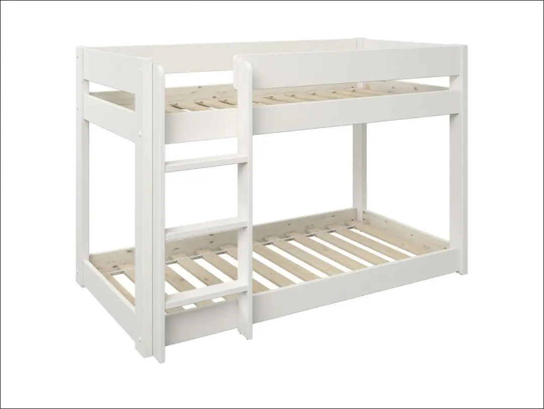 Dviaukštė lovytė GI690 - €165 Save 50% 100-200, __label:Pristatymas 1-2 d.d., color-balta, lovos-miegamojo,