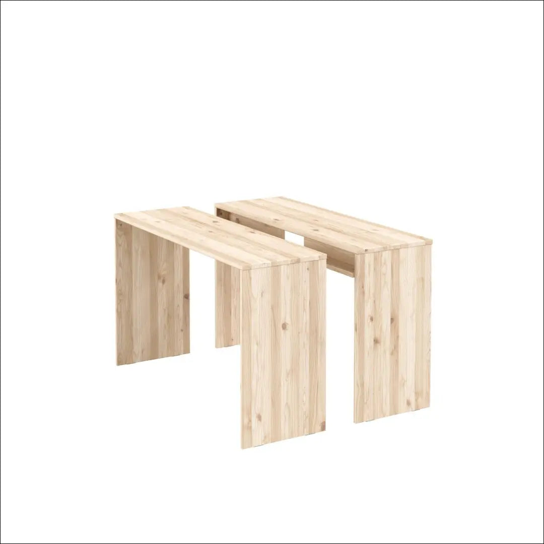 Dviejų dalių valgomojo stalas VI1478 - €260 Save 50% __label:Pristatymas 1-2 d.d., color-ruda, material-medzio-masyvas,