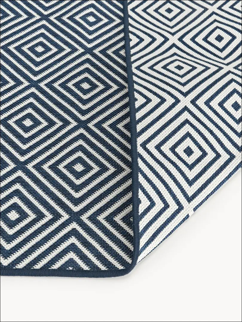 Dvipusis kilimas RU854 - 25-50, __label:Pristatymas 1-2 d.d., color-melyna, Dydis-80-x-150-cm, Dydis-80-x-250-cm