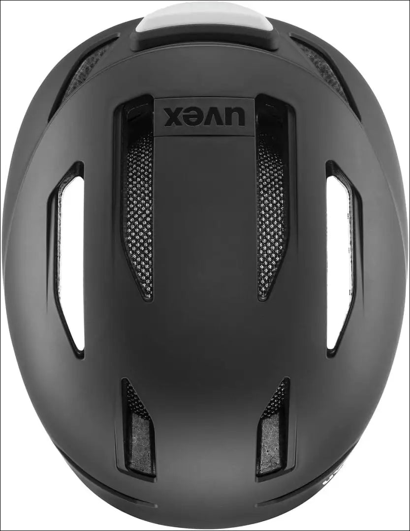 Dviračio šalmas „Uvex Urban Planet LED“ SP067 - €84 Save 30% 50-100, __label:Pristatymas 1-2 d.d., color-juoda,