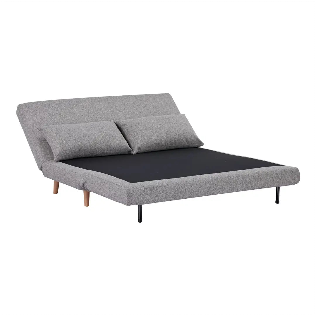 Dvivietė sofa-lova pilka natūralios kojelės RD229 - €632 Save 15% __label:Pristatymas 5-14 d.d., nordic, over-200,
