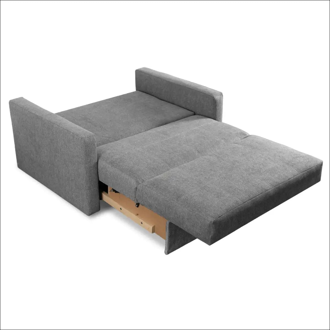Dvivietis miegamas fotelis su audiniu pilkos spalvos TE661 - €1,489 Save 15% __label:Pristatymas 5-14 d.d., elite,