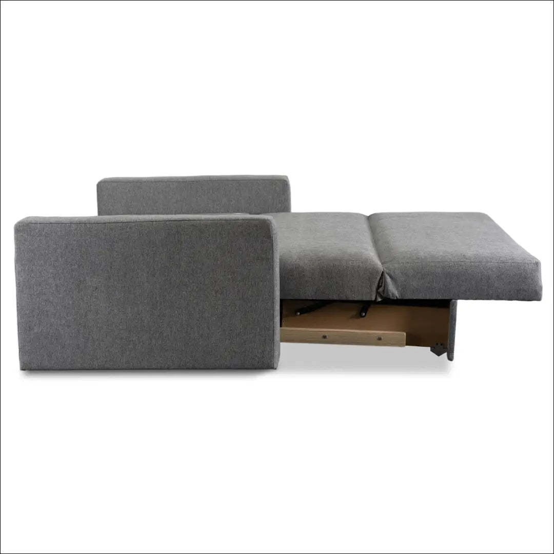 Dvivietis miegamas fotelis su audiniu pilkos spalvos TE661 - €1,489 Save 15% __label:Pristatymas 5-14 d.d., elite,