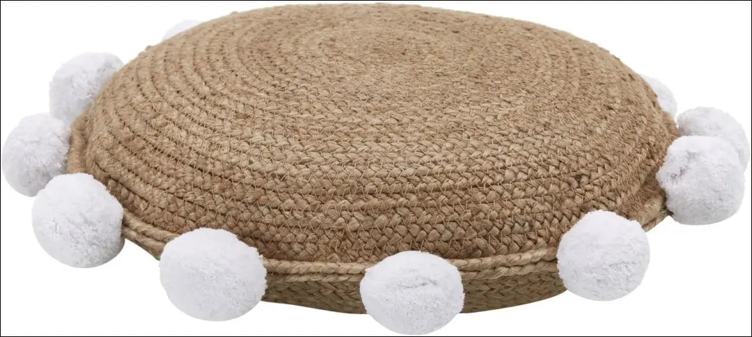 Džiuto pagalvėlė DI4250 - €20 Save 50% __label:Pristatymas 1-2 d.d., color-balta, color-smelio, interjeras,