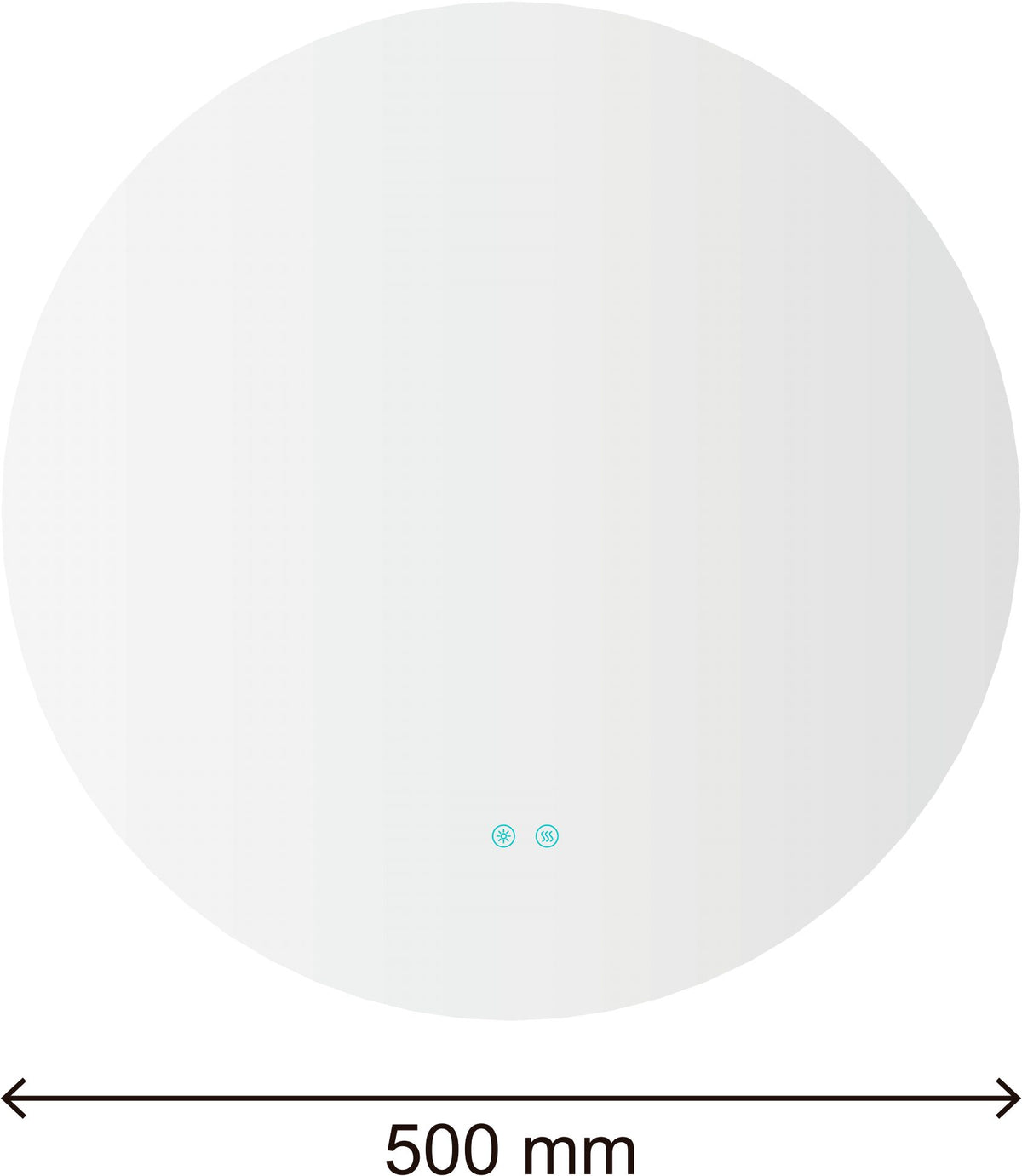 LED sieninis veidrodis (50cm) DI12682