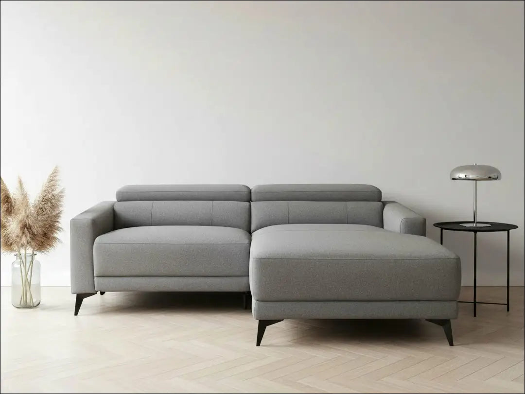 Elektra valdoma kampinė sofa MI926 - €550 Save 50% __label:Pristatymas 1-2 d.d., color-pilka, kampai,