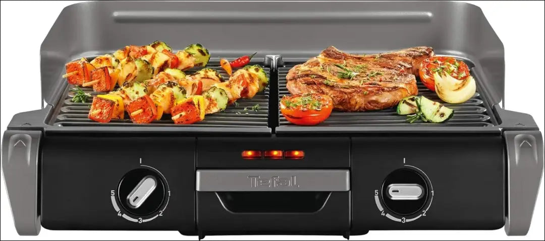 Elektrinis grilis ’Tefal’ KI939 - €200 Save 55% __label:Pristatymas 1-2 d.d., color-juoda, color-sidabrine,