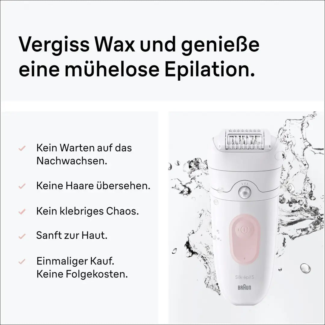Epiliatorius “Braun Silk-épil 5” SP347 - €47 Save 50% 25-50, __label:Pristatymas 1-2 d.d., elektronika, kita €25 to €50