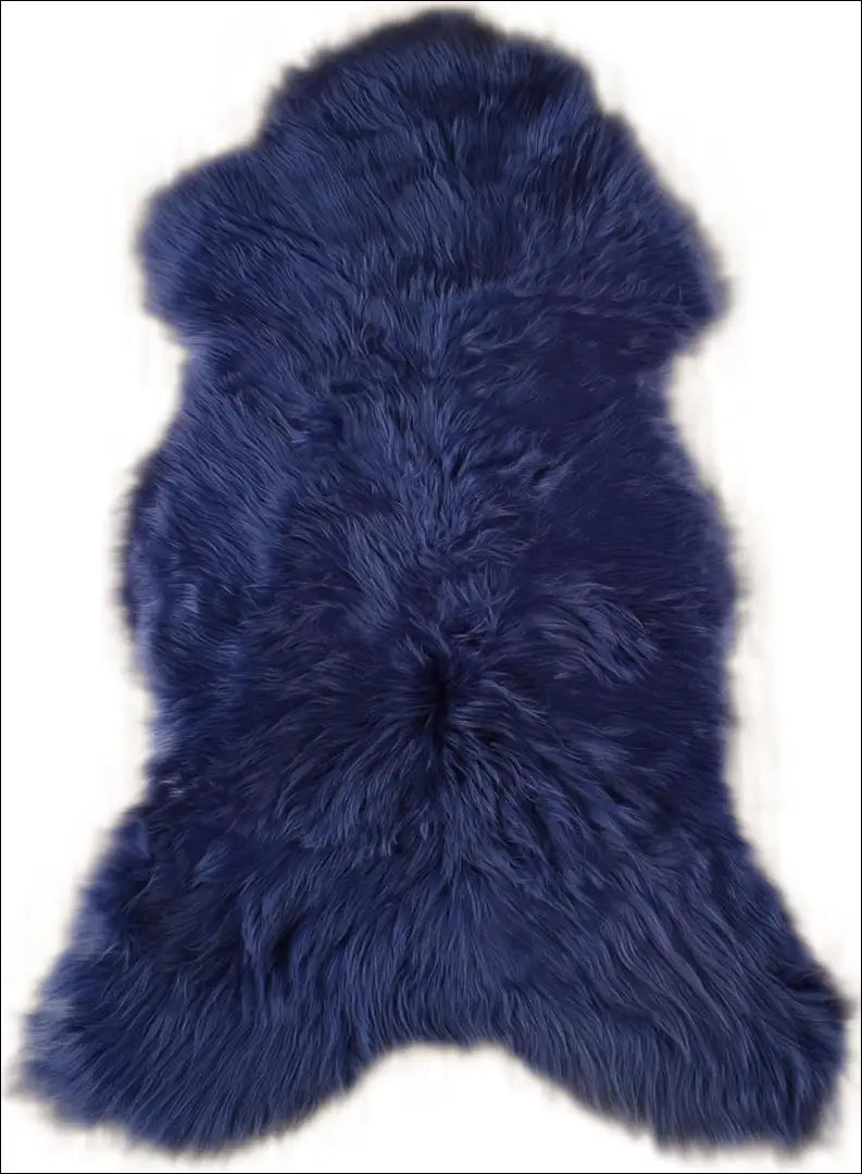 Ėriuko vilnos kilimėlis RU1029 - €44 Save 50% 25-50, __label:Pristatymas 1-2 d.d., color-melyna, kilimai,