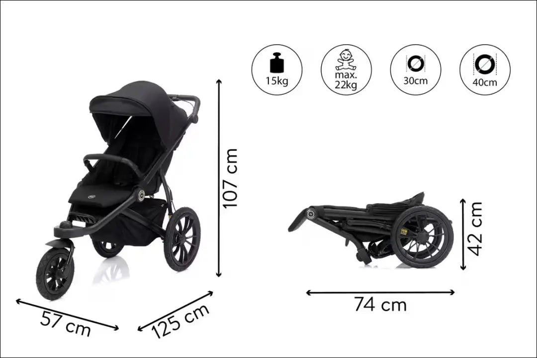 Fillikid vežimo komplektas KI1881 - €230 Save 50% __label:Pristatymas 1-2 d.d., color-juoda, kita, over-200,