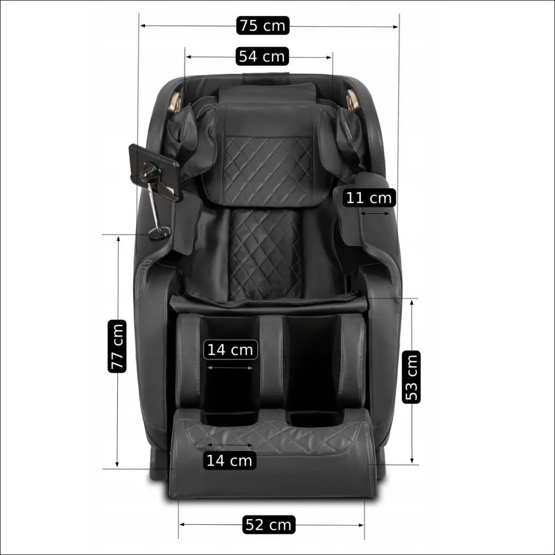 Fotelis iš eko odos juodos spalvos TE291 - €949 Save 15% __label:Pristatymas 5-14 d.d., elite, Fotele wypoczynkowe,