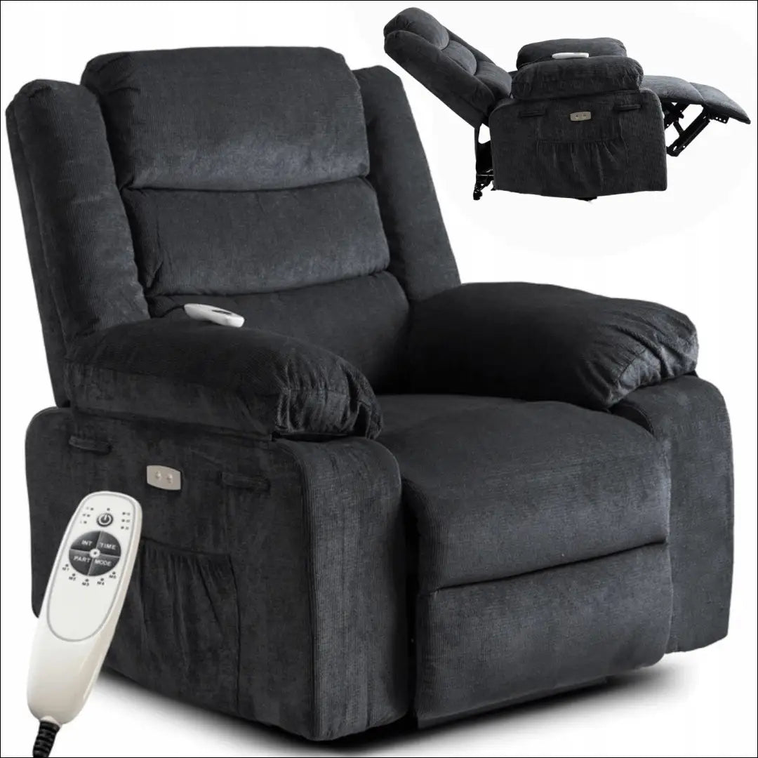 Fotelis išskleidžiamas su audiniu juodos spalvos TE578 - €375 Save 15% __label:Pristatymas 5-14 d.d., elite, Fotele