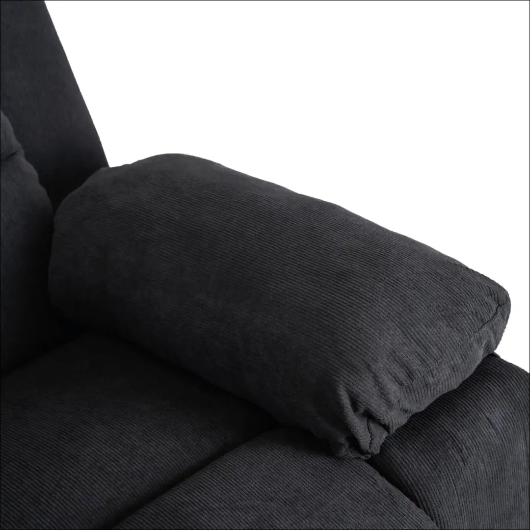 Fotelis išskleidžiamas su audiniu juodos spalvos TE628 - €445 Save 15% __label:Pristatymas 5-14 d.d., elite, Fotele