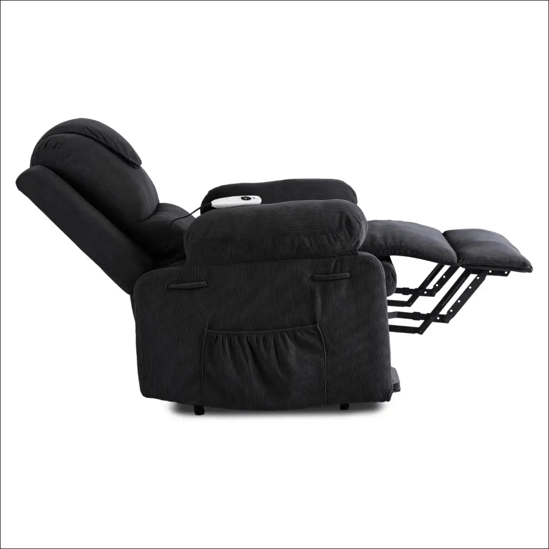 Fotelis išskleidžiamas su audiniu juodos spalvos TE628 - €445 Save 15% __label:Pristatymas 5-14 d.d., elite, Fotele