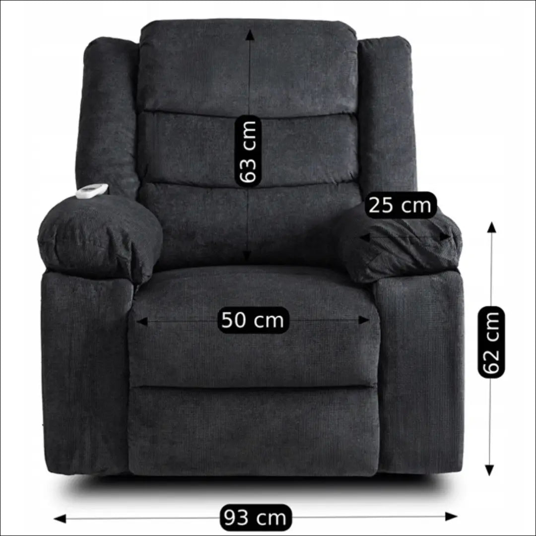 Fotelis išskleidžiamas su audiniu pilkos spalvos TE577 - €375 Save 15% __label:Pristatymas 5-14 d.d., elite, Fotele