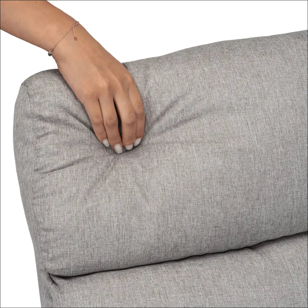 Fotelis išskleidžiamas su audiniu pilkos spalvos TE747 - €279 Save 15% __label:Pristatymas 5-14 d.d., elite, Fotele