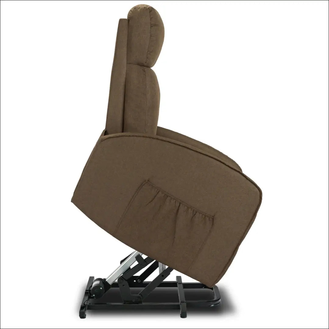 Fotelis išskleidžiamas su audiniu rudos spalvos TE743 - €270 Save 15% __label:Pristatymas 5-14 d.d., elite, Fotele
