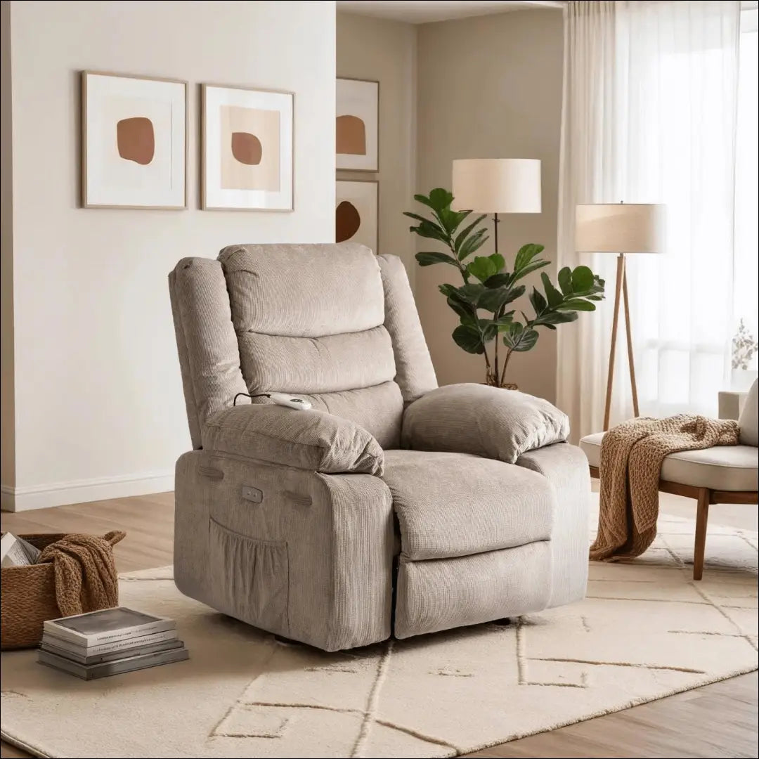 Fotelis išskleidžiamas su audiniu smėlio spalvos TE576 - €375 Save 15% __label:Pristatymas 5-14 d.d., elite, Fotele