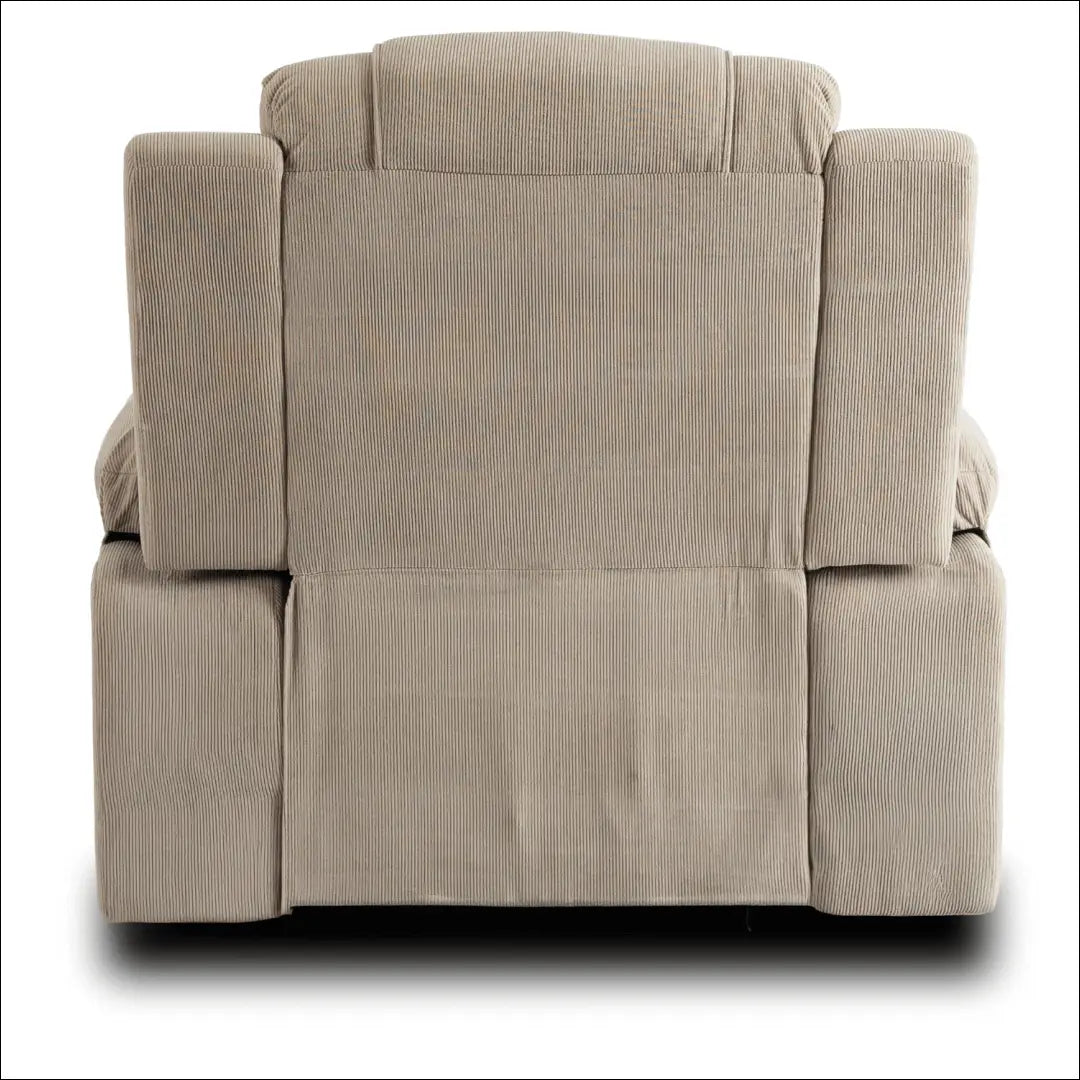 Fotelis išskleidžiamas su korduro audiniu smėlio spalvos TE671 - €445 Save 15% __label:Pristatymas 5-14 d.d., elite,
