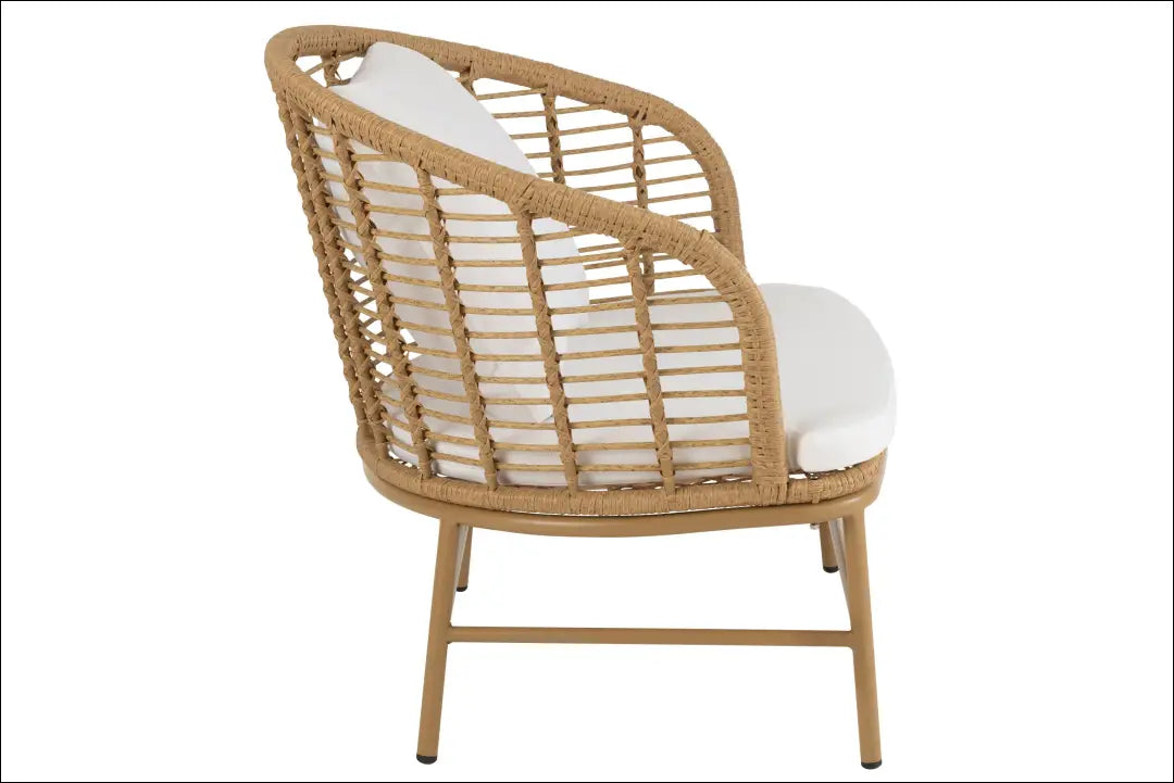 Fotelis MI459 - €258 Save 70% __label:Pristatymas 1-2 d.d., color-kremas, color-ruda, foteliai, material-dziutas Virš