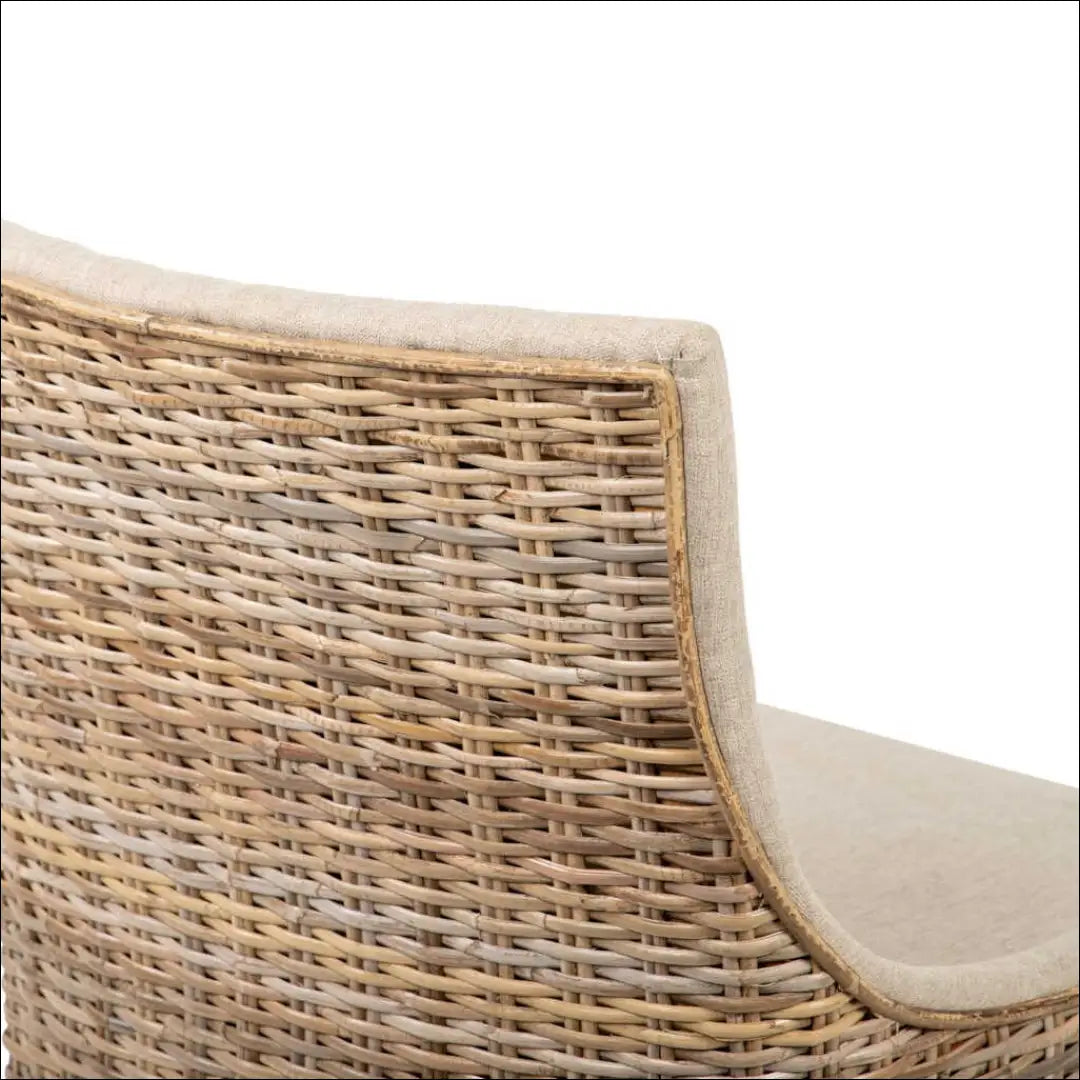 Fotelis MI513 - €225 Save 70% __label:Pristatymas 1-2 d.d., color-ruda, color-smelio, foteliai, material-linas Virš