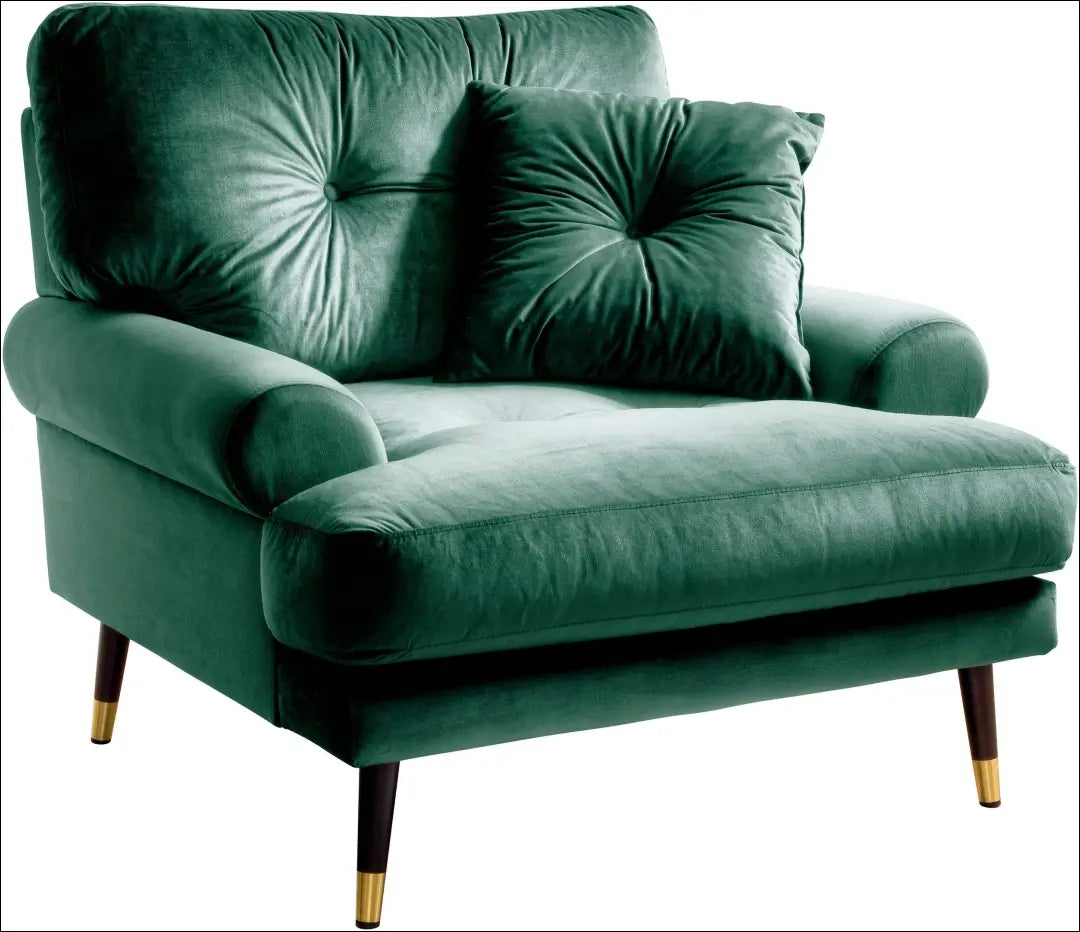 Fotelis MI796 - €249 Save 50% __label:Pristatymas 1-2 d.d., color-zalia, foteliai, material-aksomas, minksti Virš €200