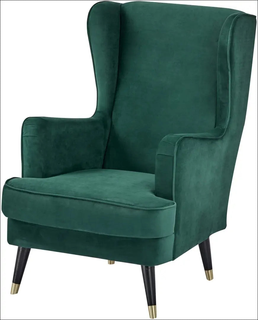 Fotelis MI853 - €140 Save 50% 100-200, __label:Pristatymas 1-2 d.d., color-zalia, foteliai, material-aksomas €100