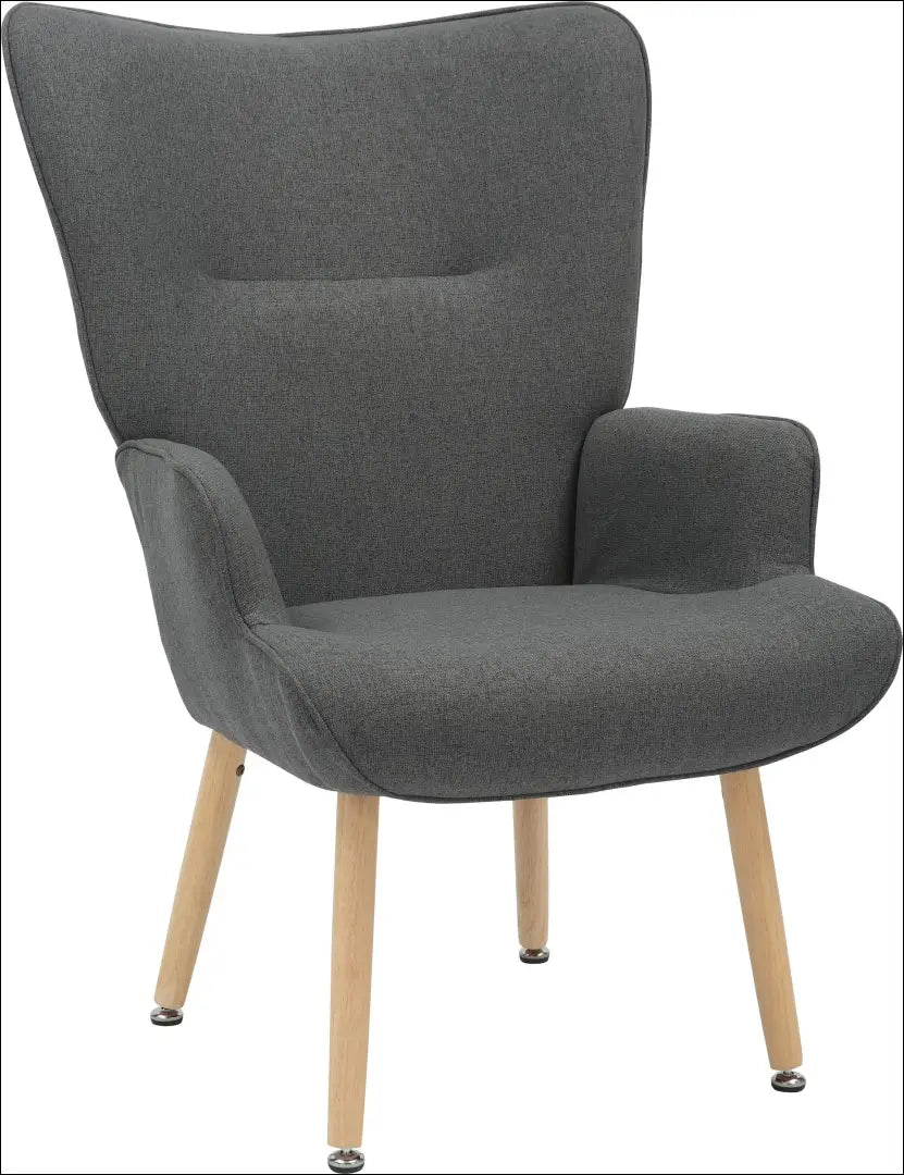 Fotelis MI858 - €84 Save 50% 50-100, __label:Pristatymas 1-2 d.d., color-pilka, foteliai, material-gobelenas €50