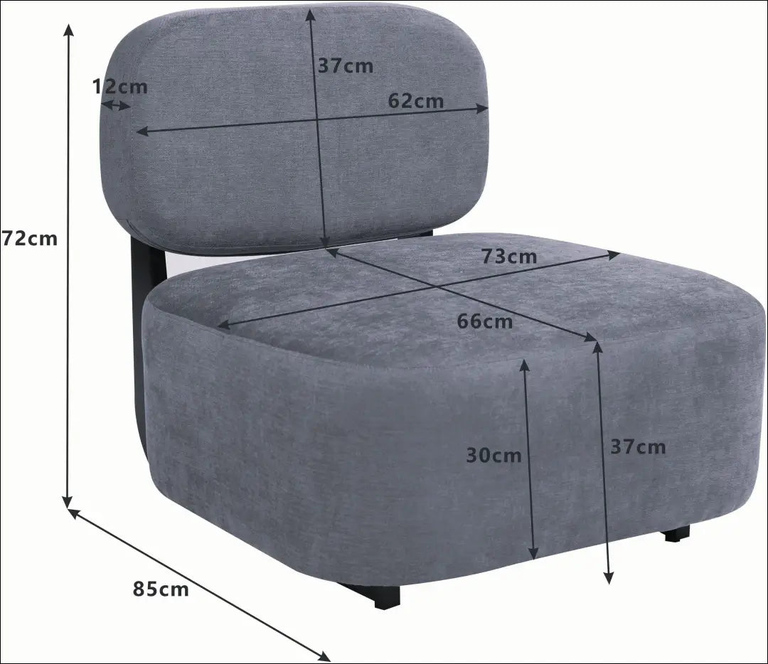 Fotelis MI980 - €145 Save 50% 100-200, __label:Pristatymas 1-2 d.d., color-juoda, color-ruda, foteliai Armchairs | Namų