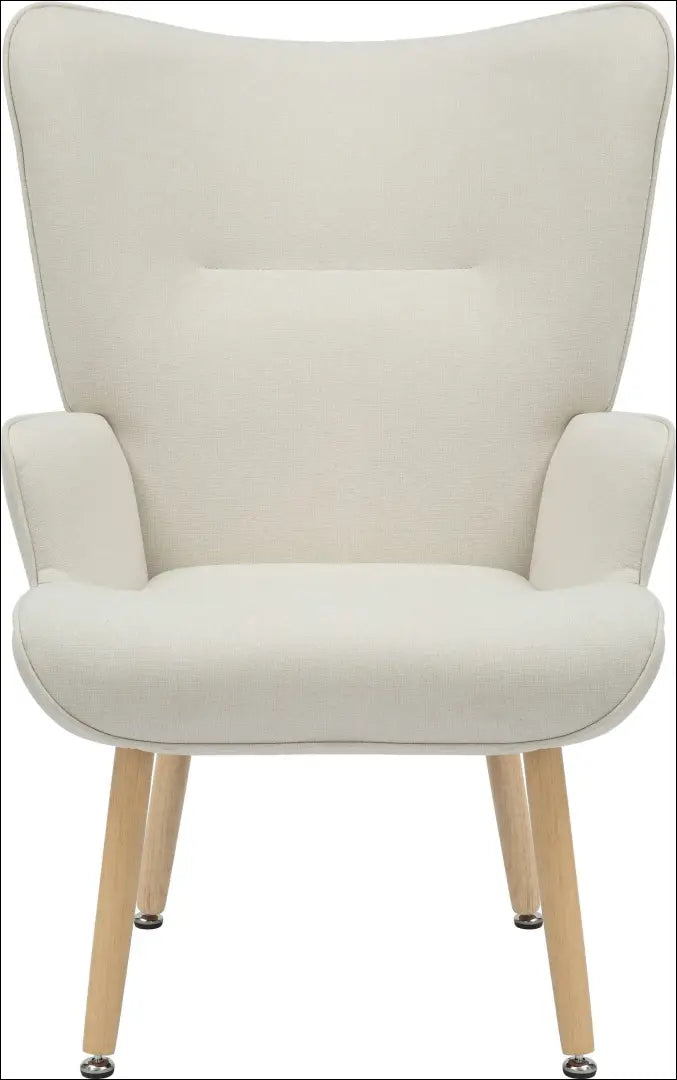 Fotelis MI982 - €115 Save 50% 100-200, __label:Pristatymas 1-2 d.d., color-kremas, foteliai, material-gobelenas