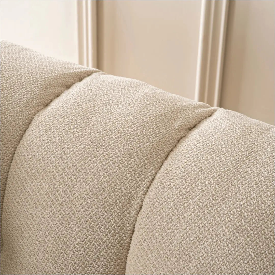 Fotelis su audiniu kreminės spalvos TE927 - €710 Save 15% __label:Pristatymas 5-14 d.d., elite, over-200,