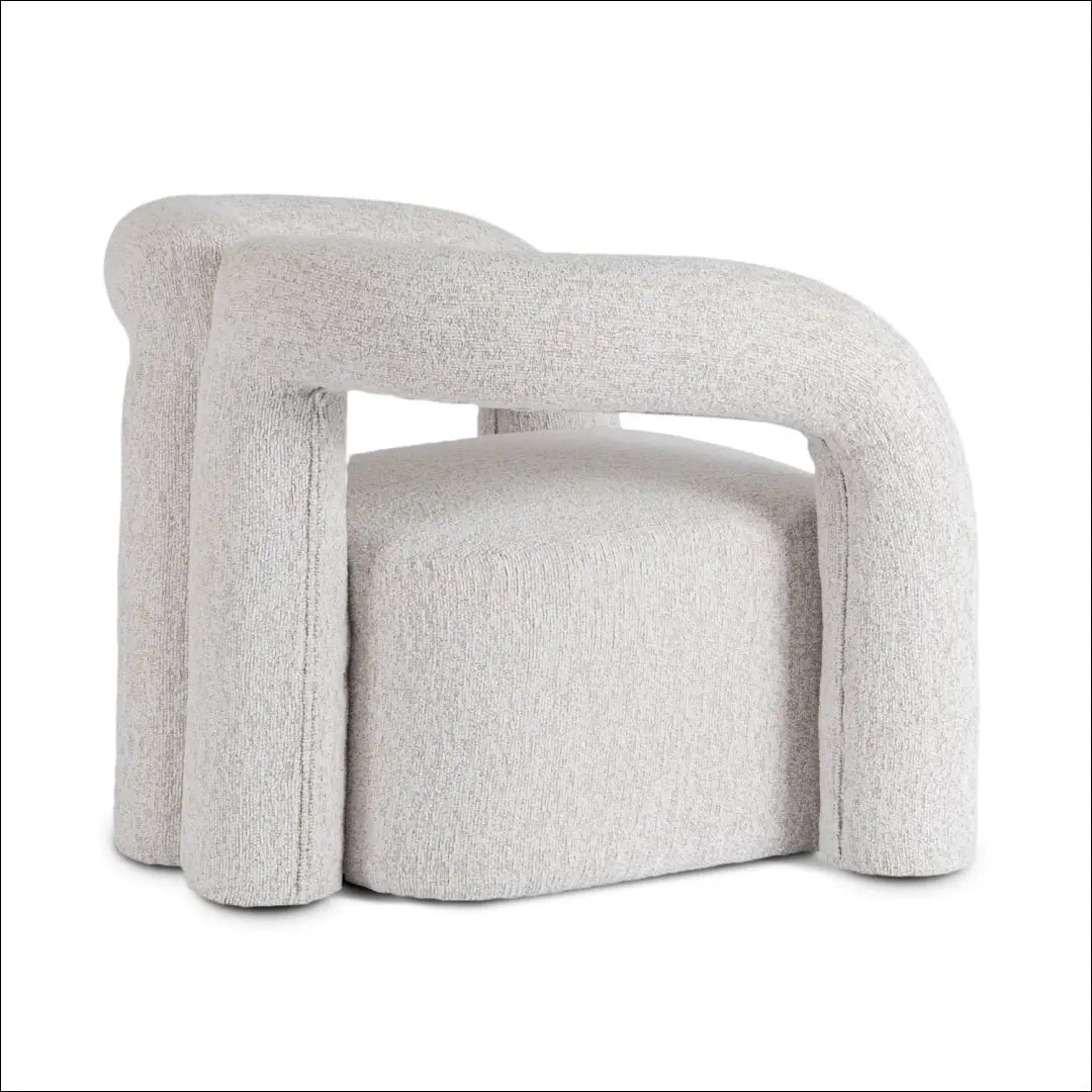Fotelis su buklė audinio audiniu pilkos spalvos TE851 - €207 Save 15% __label:Pristatymas 5-14 d.d., elite, over-200,