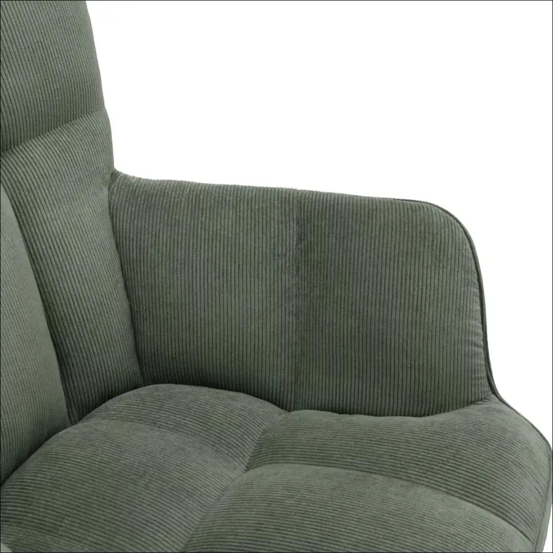 Fotelis su kojų kėdute MI1000 - €144 Save 50% 100-200, __label:Pristatymas 1-2 d.d., color-zalia, foteliai,