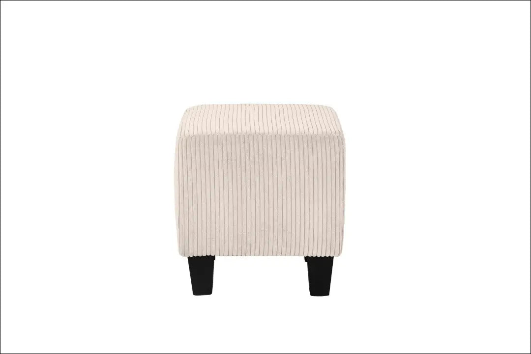 Fotelis su kojų kėdute MI924 - €230 Save 50% __label:Pristatymas 1-2 d.d., color-kremas, foteliai,