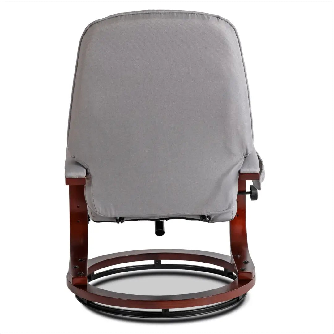 Fotelis su šildymo funkcija audiniu pilkos spalvos TE751 - €277 Save 15% __label:Pristatymas 5-14 d.d., elite,